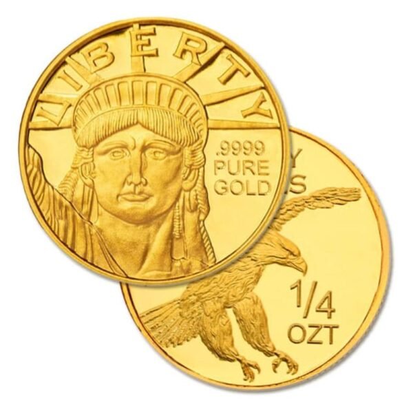 1/4 OUNCE Lady Liberty Gold Round - .9999 Pure - Image 3