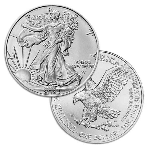 2024 1 oz American Silver Eagle Coin (.999 Pure) - Image 2