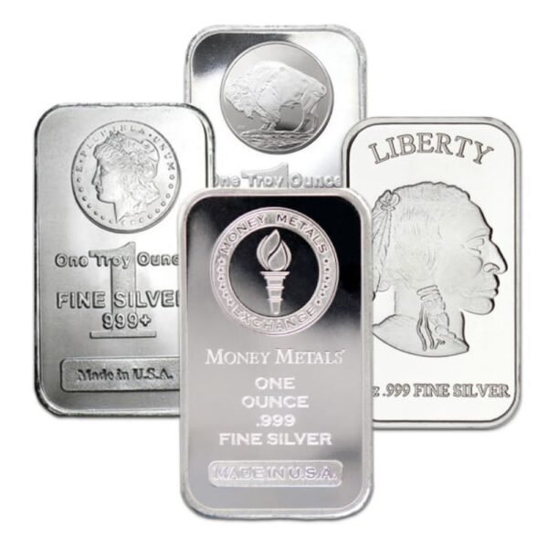 1 Oz Silver Bars (Design Our Choice)