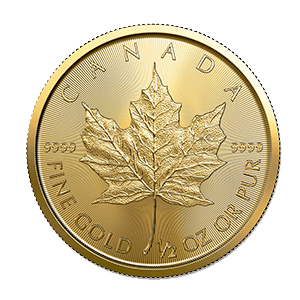 Gold Canadian Maple Leaf (IRA Approved)
