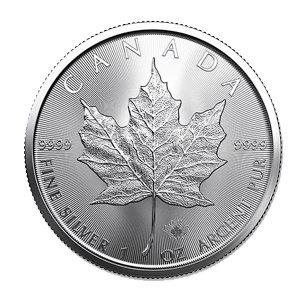 Silver Canadian Maple leaf (IRA Approved)