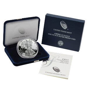 Silver American Eagle proof (IRA Approved)